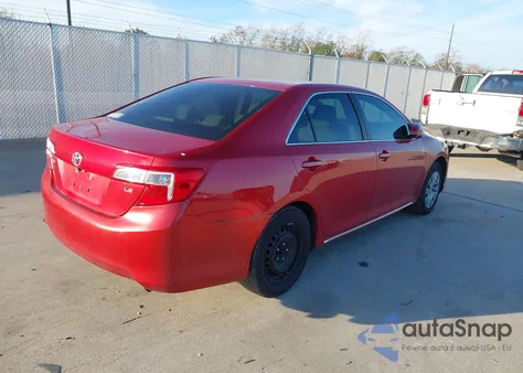 2012 Toyota Camry Le z USA, uszkodzony, nr VIN 4T1BF1FK8CU538718